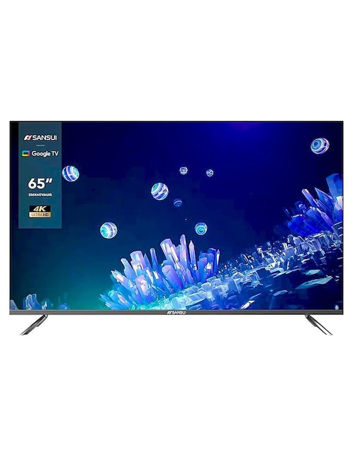 Pantalla Smart TV Sansui LED de 65 Pulgadas 4K SMX65VAUG con Google TV
