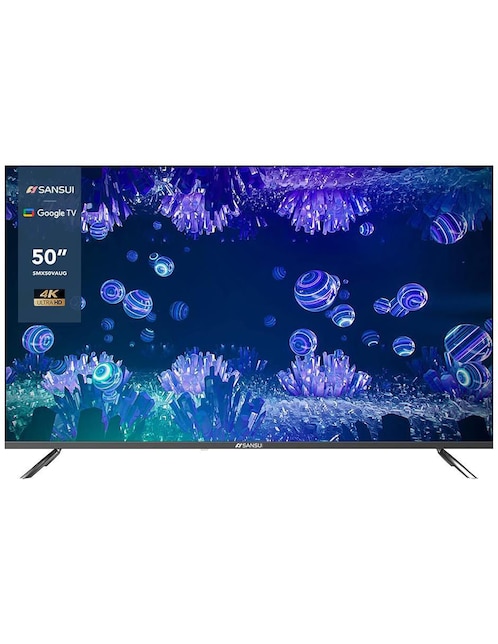 Pantalla Smart TV Sansui LED de 50 Pulgadas 4K SMX50VAUG con Google TV