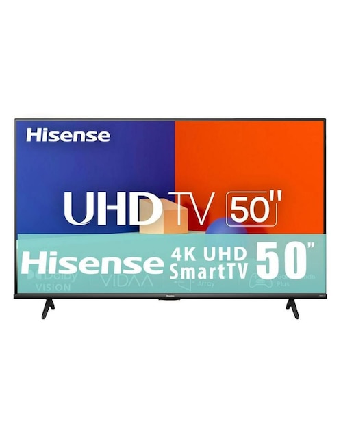 Pantalla Smart TV Hisense LCD de 50 Pulgadas 4K/UHD 50A65KV