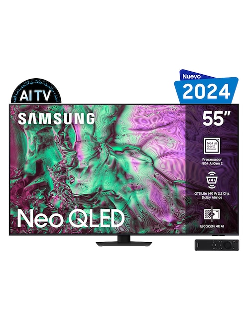 Pantalla Smart TV Samsung NEO QLED de 55 pulgadas 4k UHD QN55QN85DBFXZX con Tizen