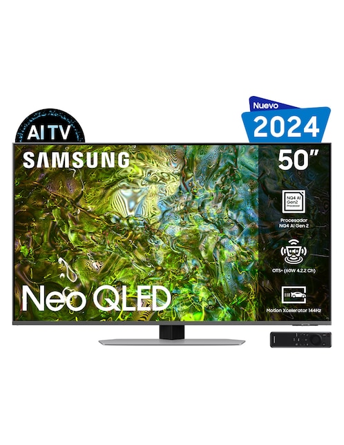 Pantalla smart tv Samsung Neo QLED de 50 pulgadas 4 K QN50QN90DAFXZX