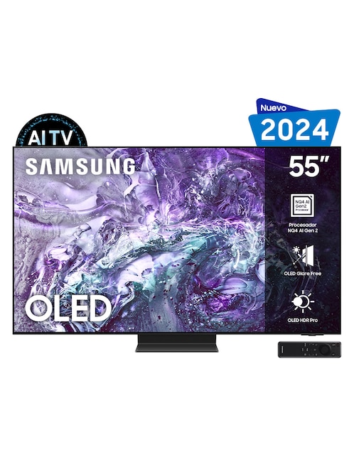Pantalla smart tv Samsung OLED de 55 pulgadas 4 K QN55S95DAFXZX