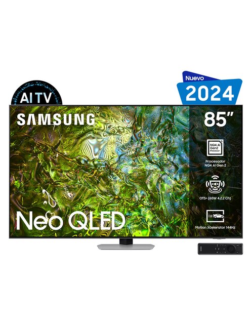 Pantalla smart tv Samsung Neo QLED de 85 pulgadas 4 k QN85QN90DAFXZX