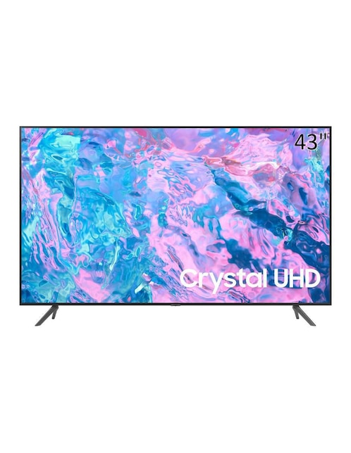 Pantalla Smart TV Samsung Crystal UHD de 43 Pulgadas 4K/UHD UN43CU7000FXZA