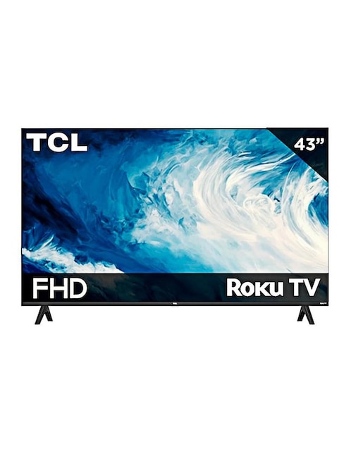 Pantalla Smart TV TCL LED de 43 pulgadas Full HD 43" 43s310r-mx fhd con Roku TV