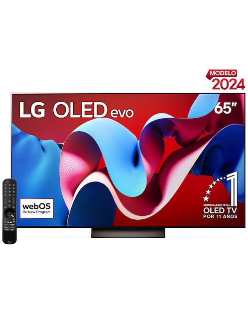 Image of Pantalla Smart TV LG OLED de 65 pulgadas 4K OLED65C4PSA