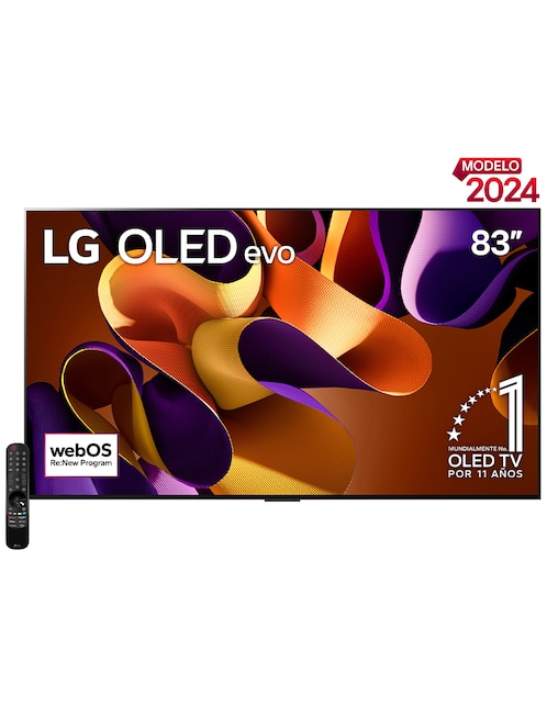 Pantalla Smart TV LG OLED de 83 pulgadas 4K UHD OLED83G4PSA