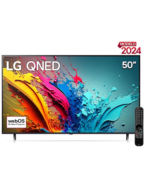 Pantalla Smart TV LG QNED de 50 pulgadas 4K UHD 50QNED85TSA