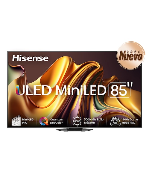 Pantalla Hisense Mini LED de 85 pulgadas 4K UHD 85U8N