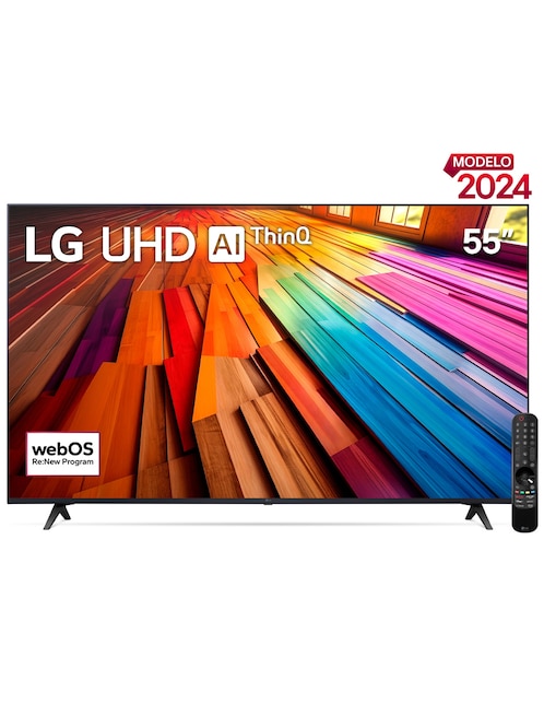 Image of Pantalla Smart TV LG LED de 55 pulgadas 4K UHD 55UT8050PSB