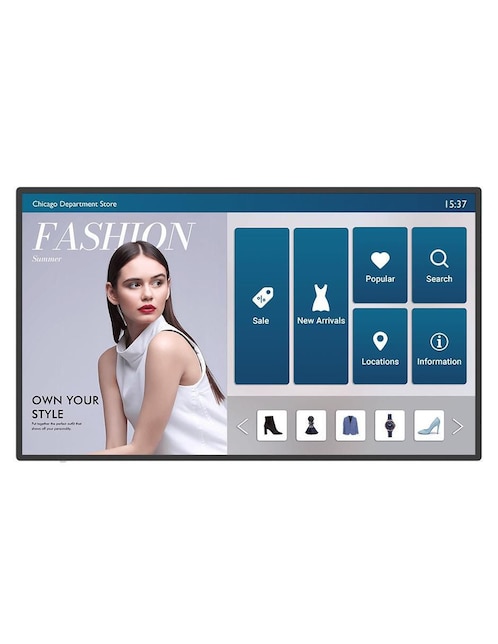 Pantalla de señalización interactiva Benq 9h.f7fpk.ra4 Full HD