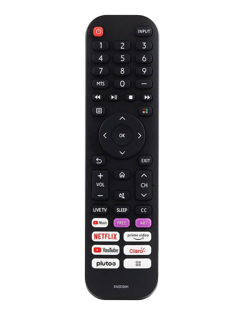 Control remoto para Smart TV Control Expert CE-30H Hisense modelo EN2D30H