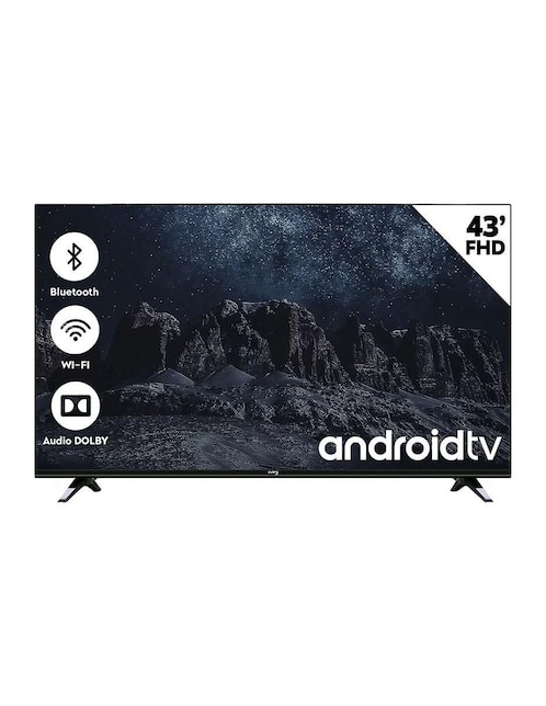 Pantalla Smart TV Cuory LED de 43 pulgadas Full HD CUO-HDTV43 con Android TV