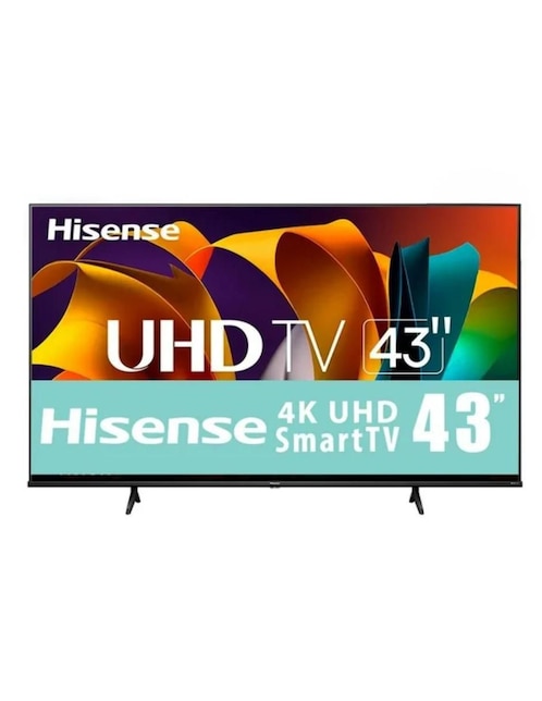 Pantalla Smart TV Hisense LED de 43 pulgadas HD 43a6nv con Vidaa