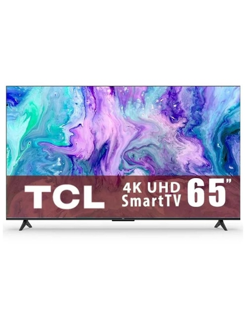 Pantalla Smart TV TCL LED de 65 pulgadas 4K UHD 65S450 con Google TV