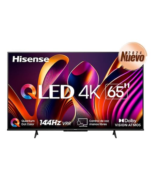 Pantalla Smart TV Hisense QLED de 65 pulgadas 4K 65QD7N con Google TV