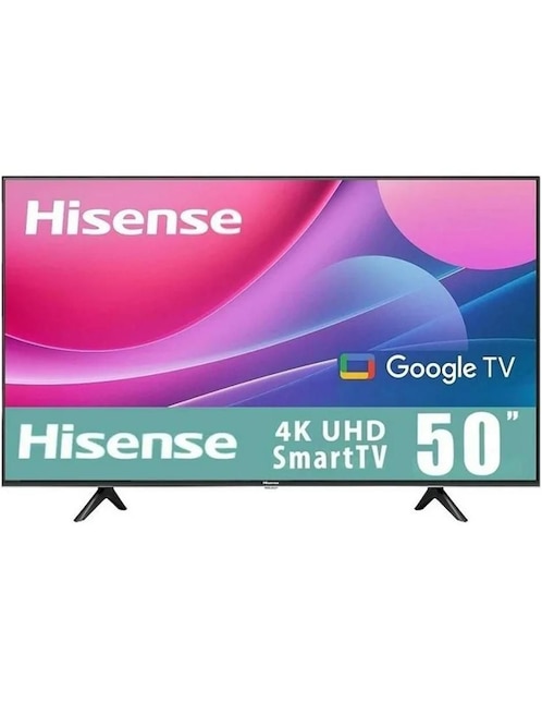 Pantalla Smart TV Hisense ULED de 50 pulgadas 4K UHD 50U60H con Google TV