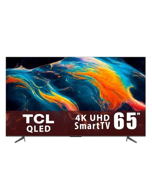 Pantalla TCL QLED de 65 pulgadas 4K/UHD 65Q650G con Google TV