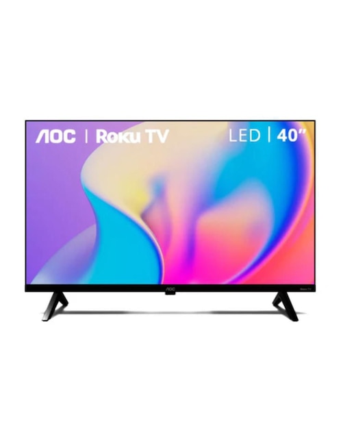 Pantalla Smart TV Aoc Plasma de 32 pulgadas Full HD 32S5045 con Roku TV