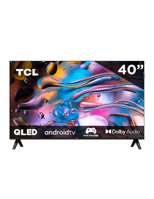 Pantalla Smart TV Tcl QLED de 40 pulgadas Full HD 40Q3K con Android TV