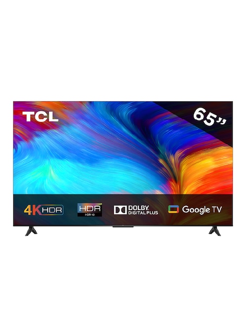 Pantalla Smart TV Tcl LED de 65 pulgadas 4K/UHD 65S451G con Google TV