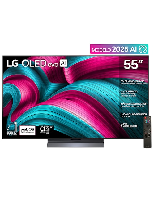 Pantalla Smart TV LG OLED 55 pulgadas 4K OLED55C5PSA