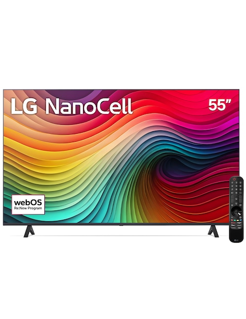 Pantalla Smart TV LG Nanocell de 55 pulgadas 4K 55NANO80TSA
