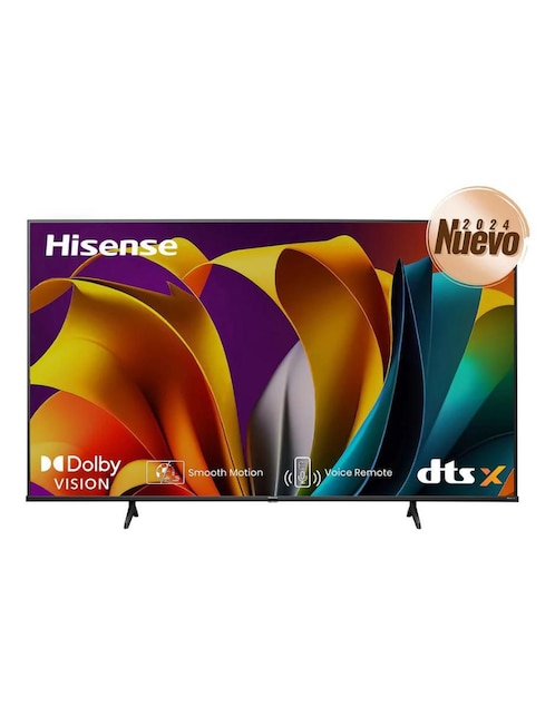 Pantalla Smart TV Hisense LED de 75 pulgadas 4K/UHD 75A6NV con Google TV