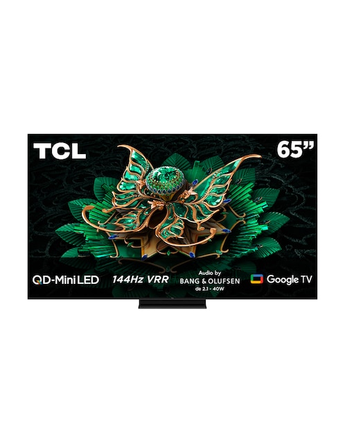 Pantalla Smart TV Tcl QD- mini LED de 65 pulgadas 4K/UHD 65QM7K con Google TV