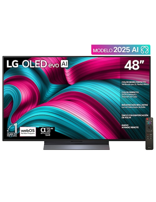Pantalla Smart TV Lg OLED de 48 pulgadas 4K OLED48C5PSA