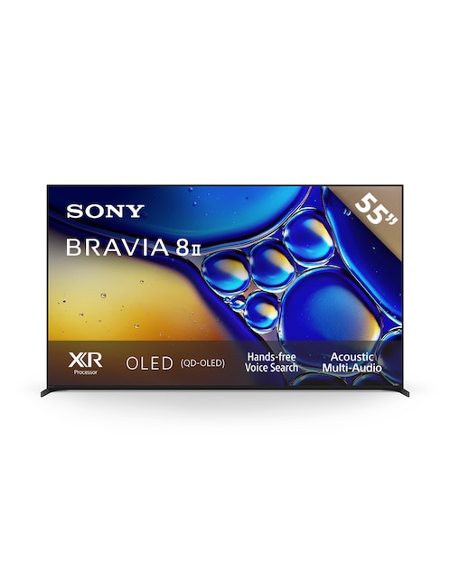 Pantalla Smart Tv Sony OLED de 55 pulgadas 4k Bravia 8 mk2 k-55xr80m2 con Google Tv