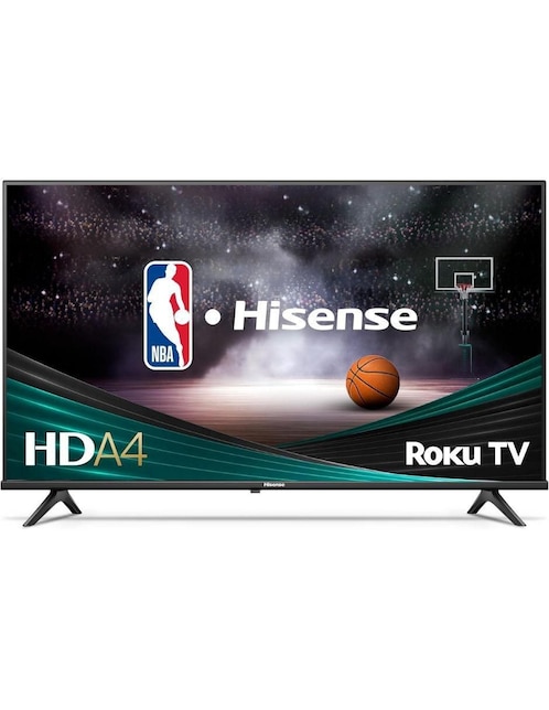 HISENSE Pantalla Smart TV Hisense LED de 32 pulgadas HD 32A4HNR con Roku TV