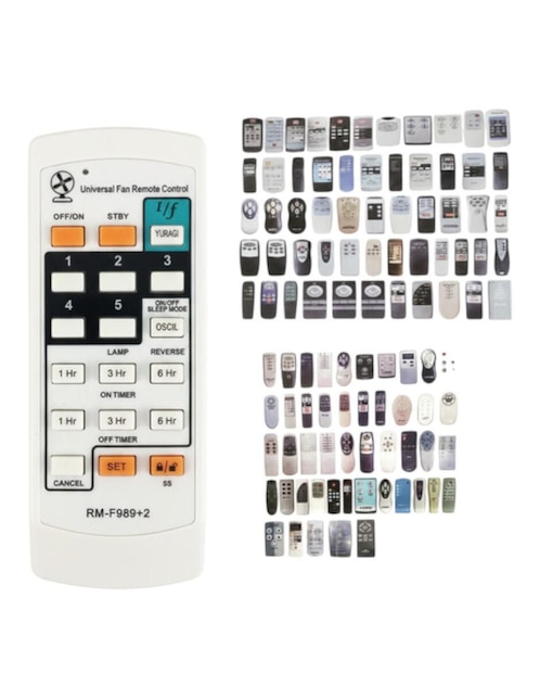 Control remoto IR universal ventilador piso pedestal