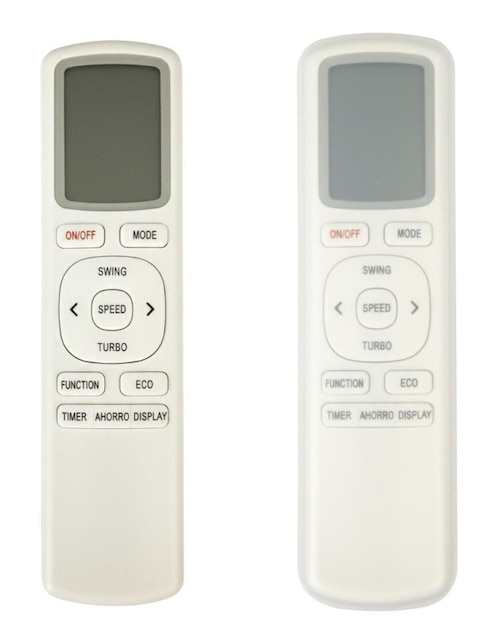 Control remoto para aire acondicionado Mirage V32 Nex inverter