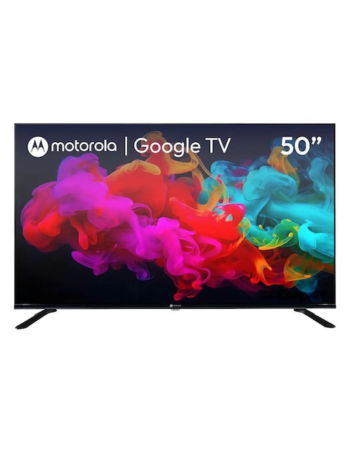 MOTOROLA Pantalla Smart TV Motorola QLED de 50 pulgadas 4K/UHD MOT50NUQE05 con Google TV