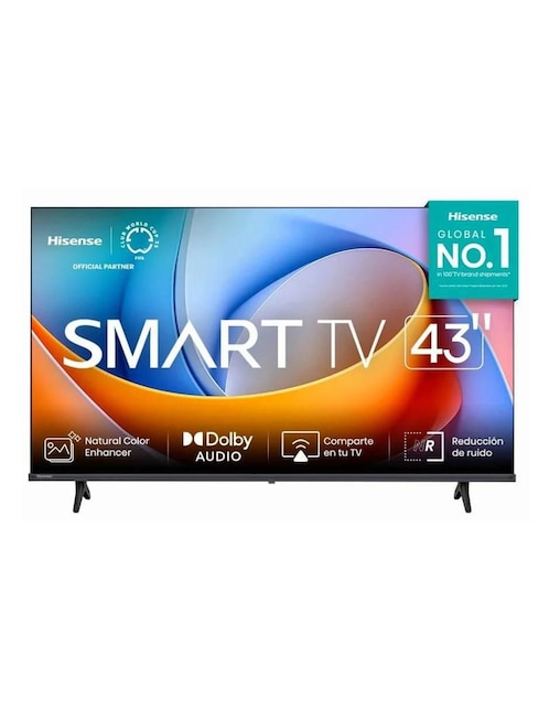 HISENSE Pantalla Smart TV Hisense LED de 43 pulgadas Full HD 43A45NV con Vidaa