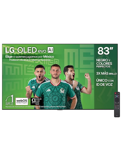 LG Pantalla Smart TV LG OLED de 83 pulgadas 4K  OLED83G5PSA con evo AI