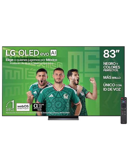 LG Pantalla Smart TV Lg OLED de 83 pulgadas 4K OLED83C5PSA con evo AI