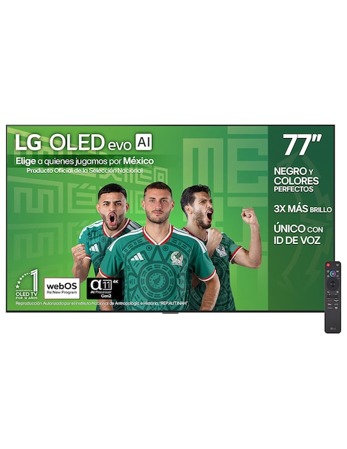 LG Pantalla Smart TV LG OLED de 77 pulgadas 4 K OLED77G5PSA con WebOS con evo AI