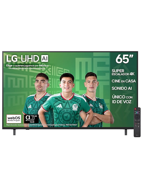LG Pantalla Smart TV Crystal UHD de 65 pulgadas 4K 65UA8050PSA con AI webOS