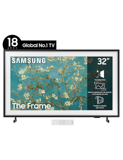 Pantalla Smart TV Samsung QLED de 32 pulgadas 4K QN32LS03CBFXZX