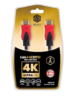 Cable HDMI 4K Select Sound A HDMI De 2 M