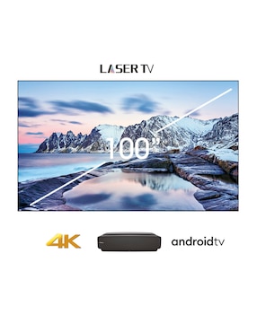 Pantalla Hisense LED Smart TV de 100 pulgadas 4K/Ultra HD Modelo 100L5F
