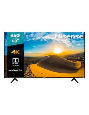 Pantalla Hisense LED Smart TV de 65 pulgadas 4K/Ultra HD Modelo 65A6G