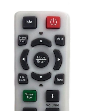Control remoto Universal para proyector Benq Mw248b Ms618st Ms524p Ms524h Mh680 Th680 Ep7635 Bs0510 Bw0530 Bw6630 Mh530 Mh