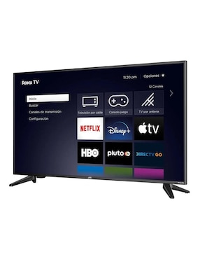 Pantalla Smart TV JVC LED de 40 pulgadas Full HD SI40FR con Roku TV