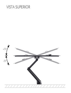 Soporte Steren para pantalla articulado 70 pulgadas