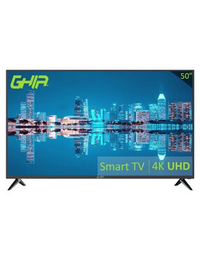 Pantalla Ghia LED smart TV de 50 pulgadas 4K/Ultra HD G50NTFXUHD20 con ...