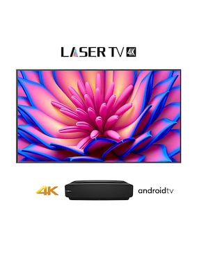 Pantalla Hisense Láser smart TV de 100 pulgadas 4K/Ultra HD 100L5G con Android TV