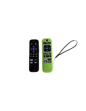 Control Para Pantalla Onn Roku Tv + Funda + Pilas